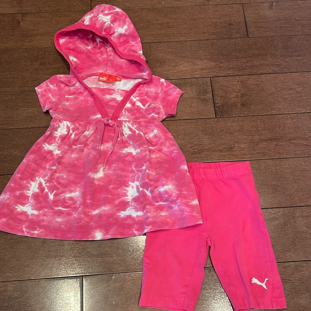 Puma tie-dye lounge set